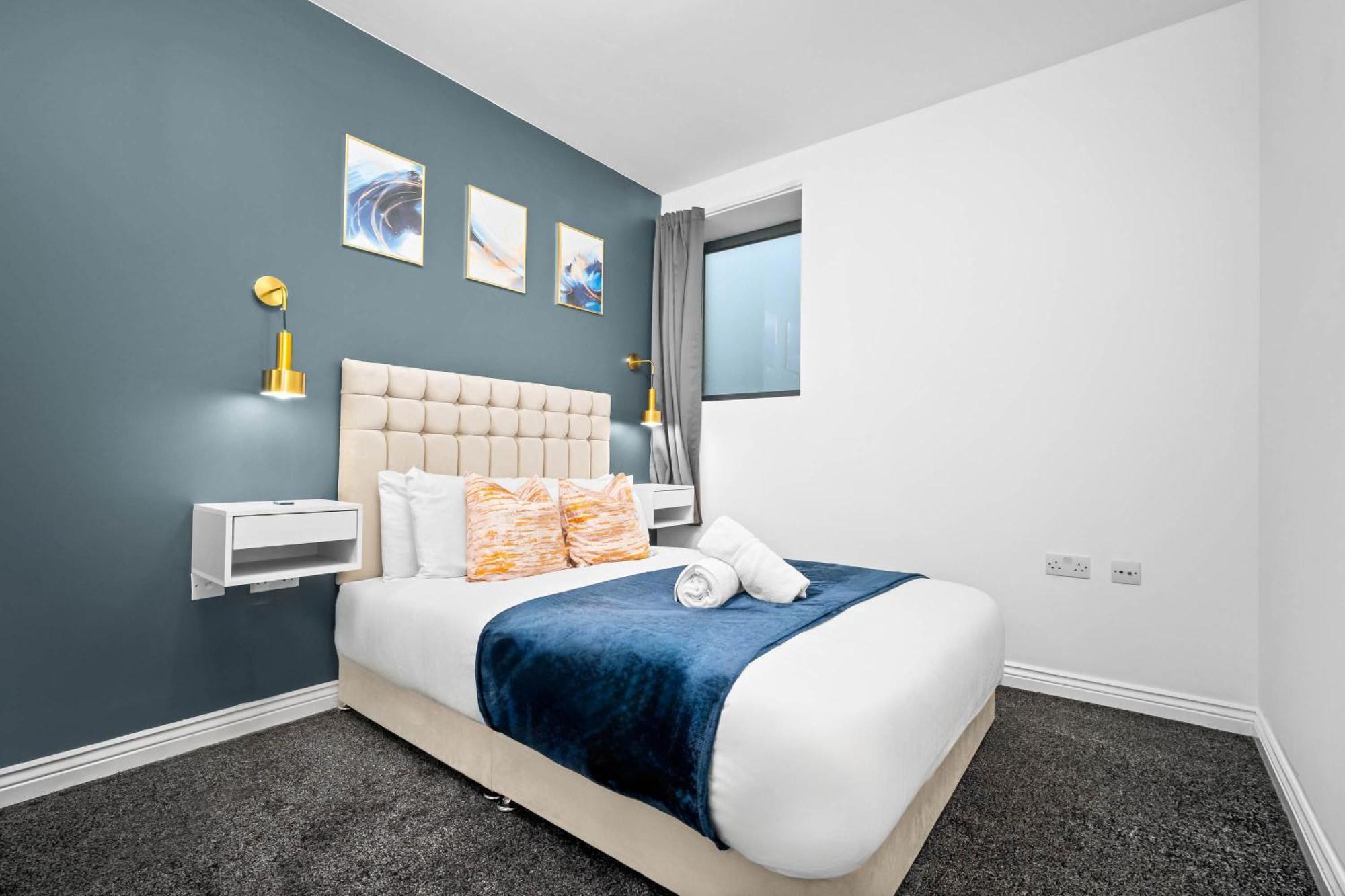 Luxury Two Bedroom Apartment - City Ceentre - Balcony - Jq - Netflix & Wifi - 11B Birmingham Buitenkant foto