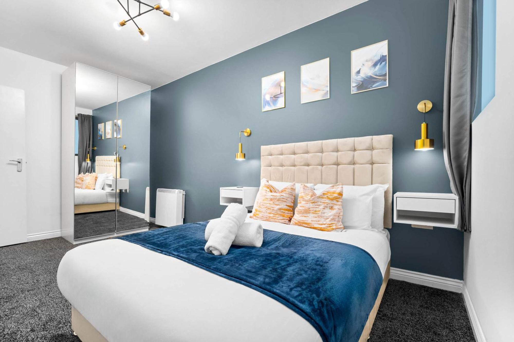 Luxury Two Bedroom Apartment - City Ceentre - Balcony - Jq - Netflix & Wifi - 11B Birmingham Buitenkant foto